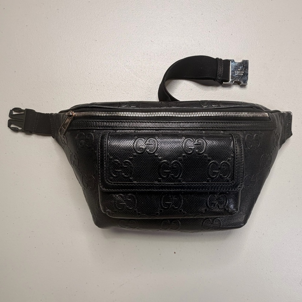 Gucci GG Embossed Belt Bag